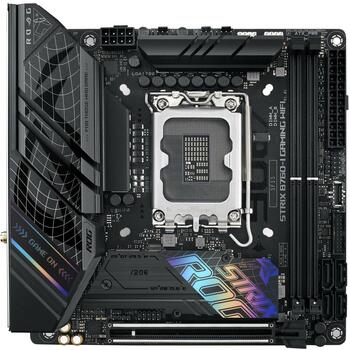 Asus Материнская плата STRIXB760-IGAMINGWIFI LGA 1700, DDR5 64 ГБ, 2 DIMM, 2.5 Гбит Ethernet, Wi-Fi 6E, 4 SATA III, 6 HDD/SSD (STRIXB760-IGAMINGWIFI)