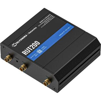 Teltonika беспроводной маршрутизатор RUT200 RUT200040000, 802.11n, 10/100 Mbit/s, Ethernet LAN 2 порта, Поддержка Mesh Нет (RUT200040000)