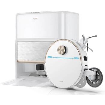 MOVA V70 Ultra Complete | Robotic Vacuum Cleaner | Wet&Dry | 6400 mAh | Dust capacity 3.5 L | 40000 Pa | White (V70 Ultra Complete White)