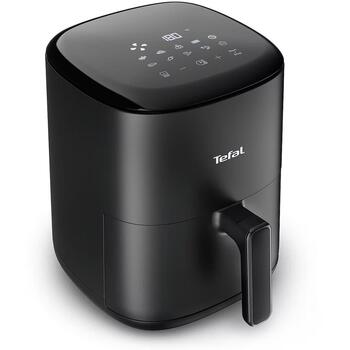 Tefal Easy Fry Compact fritēze EY145810, 3 L, 1300 W, melna, 10 programmas, elektroniskais vadības panelis (EY145810)