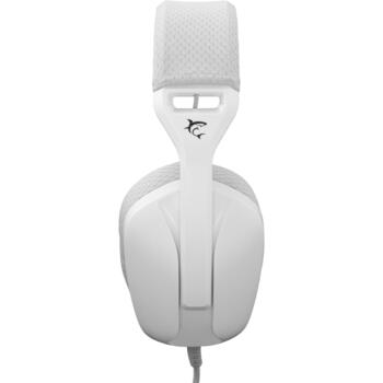White Shark Наушники SPARROW WHITE, SPARROW WHITE, 165g, 32Ω, 2m, 2.0, 40mm, съемный микрофон, 3.5mm (SPARROW WHITE)