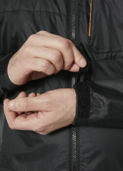 Helly Hansen рабочая куртка Kensington Insulated 73233_992-S, S, черный/оранжевый, softshell, молния YKK, светоотражающие детали (73233_992-S)
