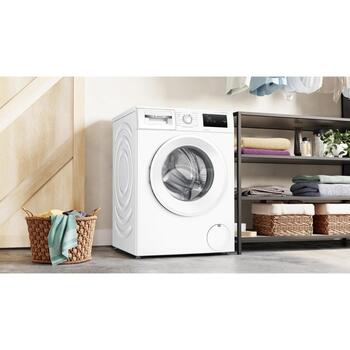 Bosch Стиральная машина WAN2808LSN, 8 кг, 1400 об/мин, класс A, фронтальная загрузка, функция пара, LED дисплей, белая (WAN2808LSN)