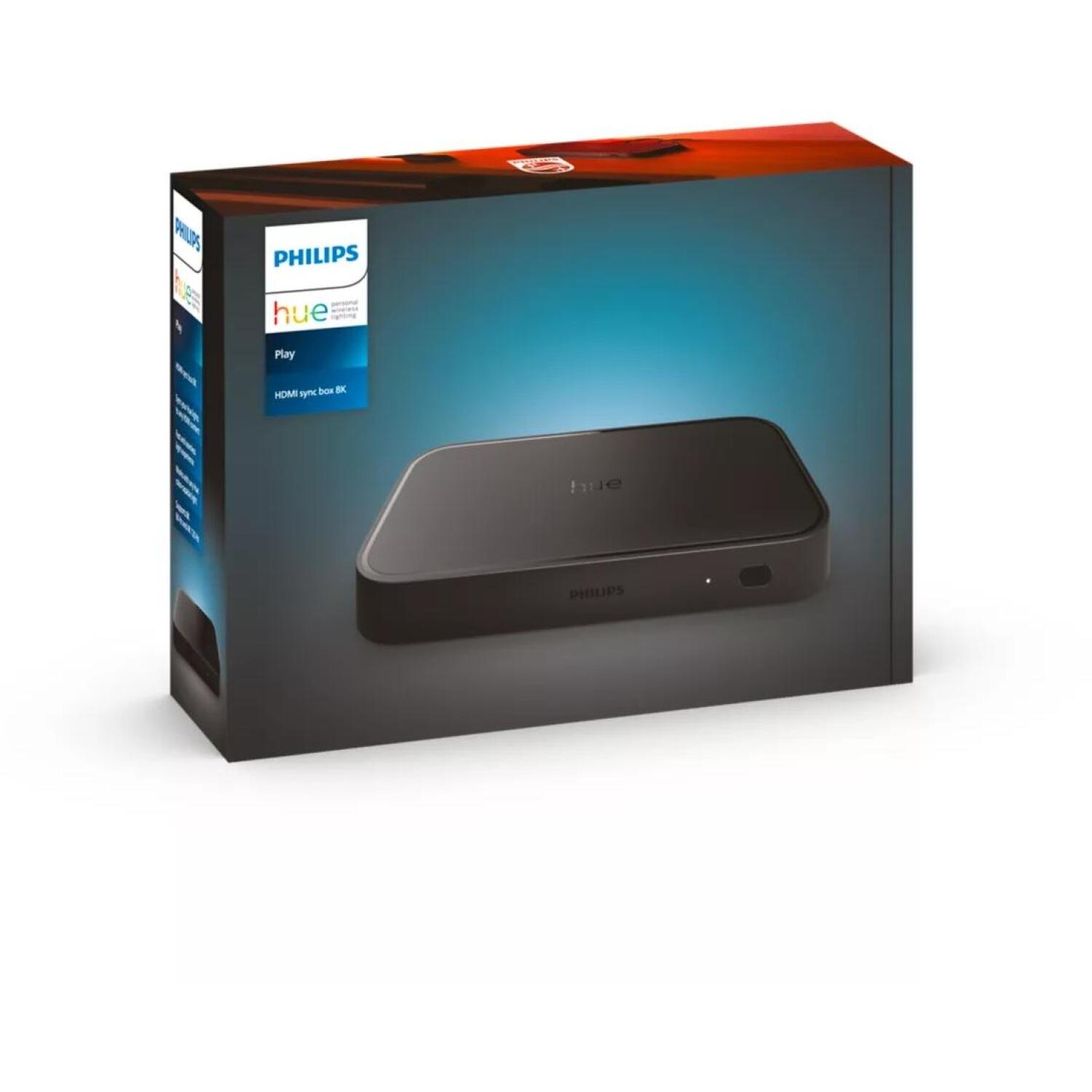 Philips Hue LED контроллер света Play HDMI Sync Box 8719514458666, 10000ч, 802.11b/g/n, ZigBee, Bluetooth 5.0 LE, IP20 (8719514458666)