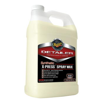 Meguiar's D15601 Syntetic X-Press Spray Wax Easy & Fast Effestive Paint Protection Hi Gloss 3.78L (D15601)