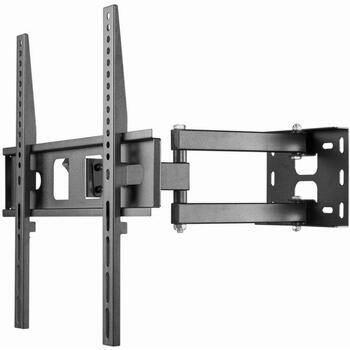 Gembird sienas stiprinājums WM-55ST-03, atbalsta 32-55'' televizorus, VESA 400 x 400 mm, attālums no sienas 105-429 mm (WM-55ST-03)