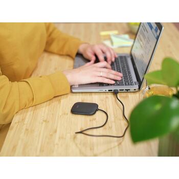Trust считыватель смарт-карт 24736 USB 2.0, 0.6 м, черный, 36 г, 3.0 DNIe, для помещений, CE, бесконтактные платежи (24736)