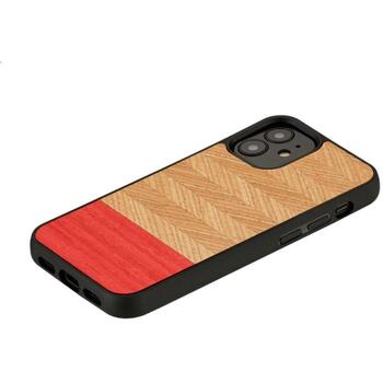 Man&Wood aizmugurējais vāciņš M8544B, sarkans, saderīgs ar Apple iPhone 12 mini, 5.4 (M8544B)