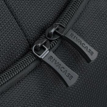 Rivacase Чехол 8455BLACK, 17.3'', 320mm, 790g, 470mm, 160mm, полиэстер, черный, плечевой ремень, ручки (8455BLACK)