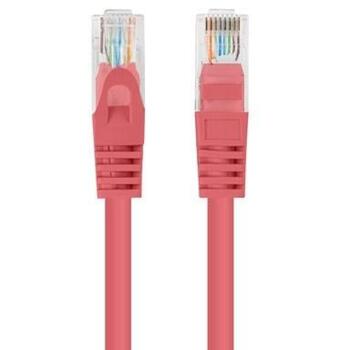 Lanberg PCU6-20CC-0025-R, патч-корд Cat.6 UTP, 0,25 м, красный, 10 шт., RJ-45, 26 AWG, 250 МГц, 10 Гбит/с, U/UTP, ПВХ, CCA (PCU6-20CC-0025-R)