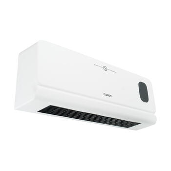 Sienas PTC sildītājs telpu papildu apsildei 750/1500W 2 režīmi pārkaršanas aizsardzība balts Wall Heater 2025 Eurom (342796)