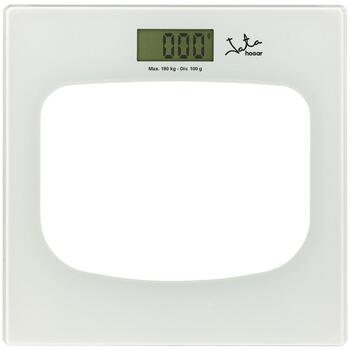 Jata Ķermeņa svari P111, 180 kg, 100 g, 5 mm stikla pamatne, LCD, 4 cipari, 4 sensori, automātiska ieslēgšanās (P111)