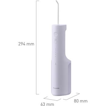 Panasonic Орошатель для рта EW-DJ26-V303, 200 мл, 2 насадки, беспроводной, 5 скоростей (EW-DJ26-V303)
