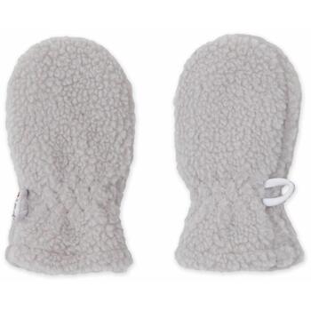 Lodger Teddy bērnu dūraiņi MTT 329_0-12, 0-12M, 100% poliesters, pelēki, Velcro, bez īkšķa, rudens/ziema (MTT 329_0-12)