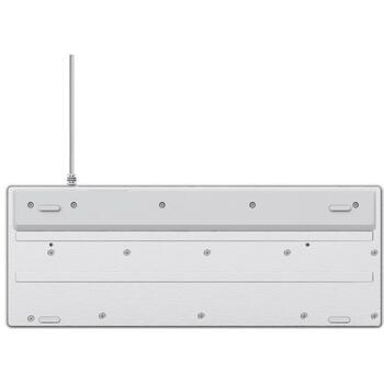 Trust klaviatūra GXT 833W Thado, USB, RGB LED, 87 taustiņi, 1.5 m kabelis, balta, mehāniskā (25894)