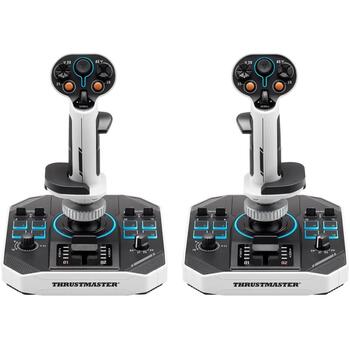 Thrustmaster Джойстик Sol-R 2 HOSAS 2960939, 6 осей, USB-C, аналоговый рычаг, подсветка, 88 кнопок (2960939)