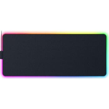Razer Коврик для мыши Strider Chroma RZ02-04490100-R3M1, 900x370x4 мм, черный, RGB подсветка, гибридная поверхность, USB Type A (RZ02-04490100-R3M1)