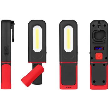 Tracer Рабочий фонарь TRAOSW47009, 2x3W, 1200mAh, 3 режима освещения, передний и боковой свет, индикатор уровня заряда, магнит (TRAOSW47009)