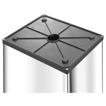 Hailo Big-Box Swing XL 030860221, 52л, 76,3см, 33,9x26см, сталь/пластик, 4 ножки, одно касание (030860221)