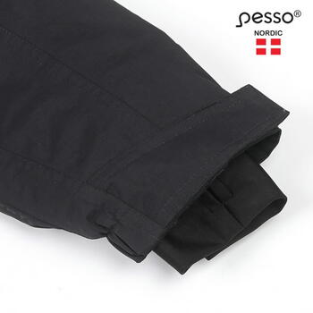 Pesso Helsinki J-M&PESSO, M, melna, 1.7kg, 5000mm, 3000g/m² 24h, vēja aizsardzība, noņemama kapuce (HELSINKI_J-M)