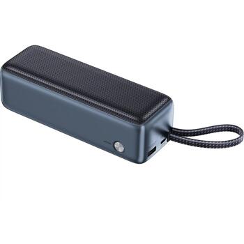 Sandberg All-in1 Powerbank 421-31, 27000 mAh, LiPo, 240 W, USB Type-A 1, USB Type-C 1, черный, серый (421-31)