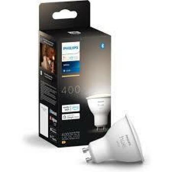 Philips Лампа GU10 929003666901 220V-240V, 400 Лм, 4.2 Вт, E, 2700 K, Bluetooth/ZigBee (929003666901)
