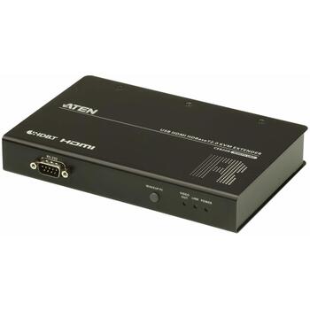 Aten CE820-ATA-G KVM удлинитель передатчик и приемник, HDMI, HDBaseT2.0, 150м, 4xUSB 2.0, 4096x2160, металл (CE820-ATA-G)