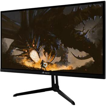Arozzi Nova monitors AZ-NO-24T1K200-BK, 24 collas, IPS, FHD, 200 Hz, 1 ms, 1920 x 1080, 300 cd/m², HDMI, DisplayPort, melns (AZ-NO-24T1K200-BK)