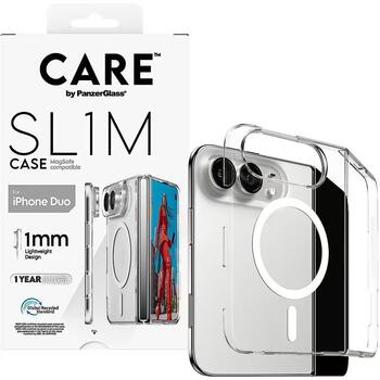 PanzerGlass Care | Back cover | iPhone Duo | Apple | Recycled plastic | Transparent (CR12569)