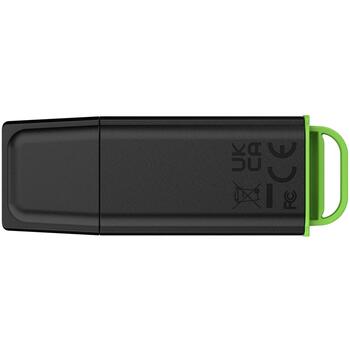 Kingston USB флешка DTXG2/256GB, 256 ГБ, USB Type-A, черный, кольцо для ключей, форма: крышка, USB 3.2 Gen 1 (DTXG2/256GB)