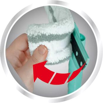 Leifheit Classic Window Cleaner 1055238, щетка для окон с телескопической ручкой, 100–155см (1055238)