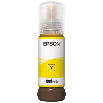 Epson Tintes pudele 108 C13T09C44A, 70ml, Dzeltena, Oriģināls, Tintes druka, 1 gab., Saderīgs ar L18050, EcoTank L8050 (C13T09C44A)