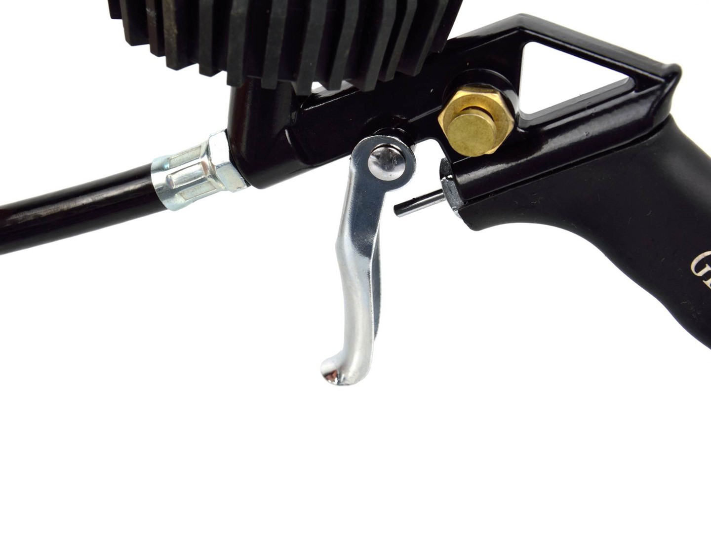 Geko riepu piepūšanas pistole ar manometru TG-13 G01111, 0-12 bar, 0-170 psi, 150 psi, 12x370 mm šļūtene, 1/4