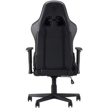 Acer Predator Rift Go PGC331, игровое кресло, GP.GCR11.00Y, 120 кг, 138.5 см, 69 см, 55 см, 5 колес, черный, сталь, ПВХ (GP.GCR11.00Y)