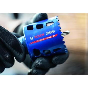 Bosch Expert ToughMaterial caurumu zāģis 2608900444, 152mm, 38 zobi, HEX, sauss urbšana, karbīds (2608900444)