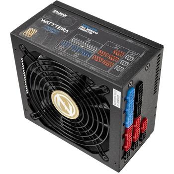 Zalman Barošanas bloks WATTTERA ZM800-EBTII, 800 W, 100-240 V, 91%, 1 ventilators, 80 PLUS Gold (ZM800-EBTII)
