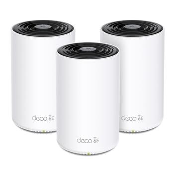 AXE5400 Tri-Band Mesh Wi-Fi 6E система, TP-Link, DECO XE75(3-PACK), 5400 Мбит/с, 4 антенны, 3x10/100/1000M (DECO XE75(3-PACK))