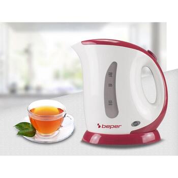 Beper Чайник BB.050, 900W, 1L, ABS, автоматическое отключение, индикатор уровня воды (BB.050)