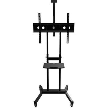 Onkron ТВ подставка TS1891-B, 50-90 дюймов, максимальная нагрузка 100 кг, VESA 200x200-800x600 мм, регулировка высоты 1215-1680 мм (TS1891-B)
