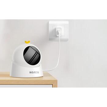 Rojeco игрушка для кошек/лазер RWJDZ-02, 650nm, <1mW, 10dB, 1000mAh, USB-C, 360° вращение, 3 скорости, авторежим (RWJDZ-02)