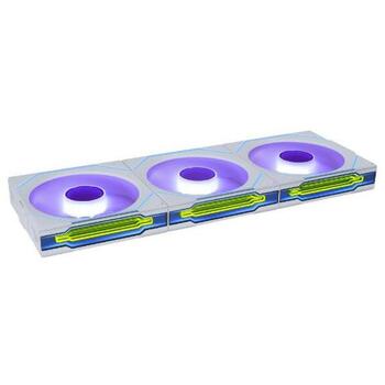 Lian Li Datora ventilators 140mm G99.14SLIN1W1W.00, 1800RPM, 3.45mmH2O, FDB, 62 LED, balts (G99.14SLIN1W1W.00)
