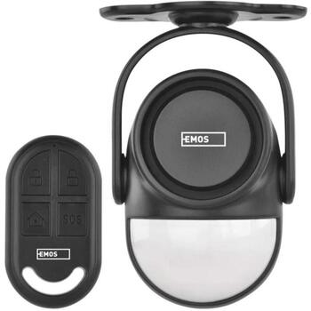 Emos Сигнализация с датчиком движения EM-125L PROTECTOR H8106, 125 дБ, 3x AA, USB-C, PIR, 110°, IP21, 8 м (H8106)