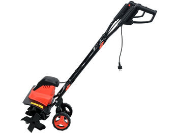 Yato elektriskais kultivators YT-84850, 1500W, 450mm, 220mm, 80.4dB, 2 aizmugurējie riteņi, metāls (YT-84850)