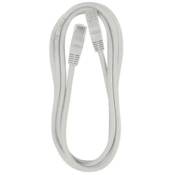 Emos UTP Patch Cable CAT5E S9123, 2м, 8 проводов, RJ45/RJ45, серый, PVC, 1000 Base-T (S9123)