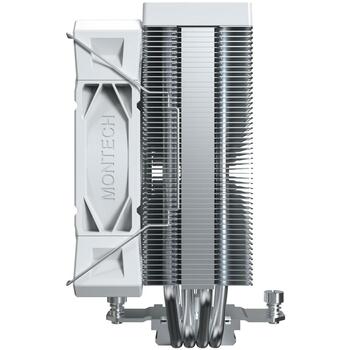 Montech CPU Dzesētājs NX400 (W), 12cm, 800-1950 RPM, 2.82 mmH2O, FDB, 1 ventilators, 3 gadi garantija (NX400 (W))