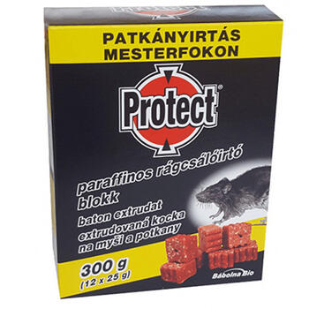 Potect vaska briketes, inde peļu un žurku iznīcināšanai (12x25g) (72521)