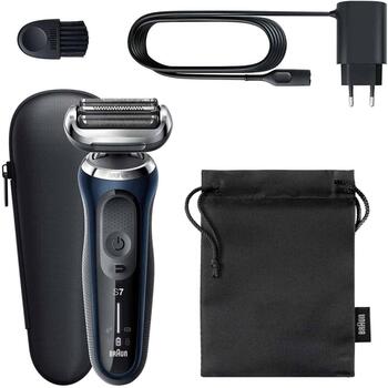 Braun Series 7 71-B1000s бритва, 360° головка, AutoSense, влажное/сухое бритье, 50 мин, 1ч зарядка, водонепроницаемая (71-B1000s)