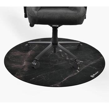 Arozzi Zona Round Floor Pad AZ-ZONA-PAD-BKM, 121см, 3мм, микрофибра, нескользящая основа, для офиса (AZ-ZONA-PAD-BKM)