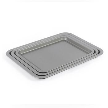 Salter Cepamtrauku komplekts BW13674, 3 cepamtrauki (31,3 cm, 34,7 cm, 38,5 cm), oglekļa tērauds, nepiedegošs pārklājums (BW13674)