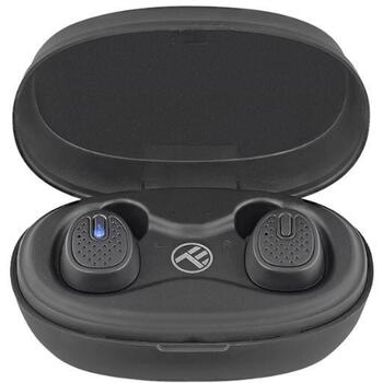 Tellur TLL511331 True Wireless Stereo Earbuds Mood Black, Bluetooth 5.0, 20-20000 Hz, 3h, 1h, pasīvā trokšņu slāpēšana (TLL511331)